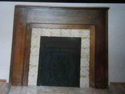 Decorative fireplace - 3913 Flad Ave Unit 3913