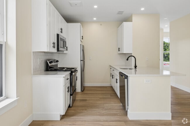 1 dormitorio, 1 baño - 937 pies cuadrados - Cocina - East Road Apartments