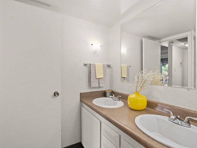 Bathroom with Plenty of Lighting