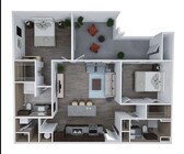 E1 - Two Bedroom, Two Bath