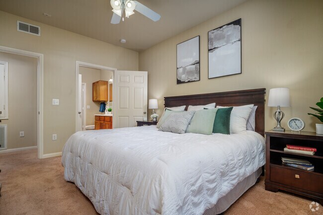 1BR, 1BA - 705SF Bedroom