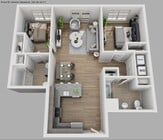 B4 floor plan The Harper At Harmon Meadow