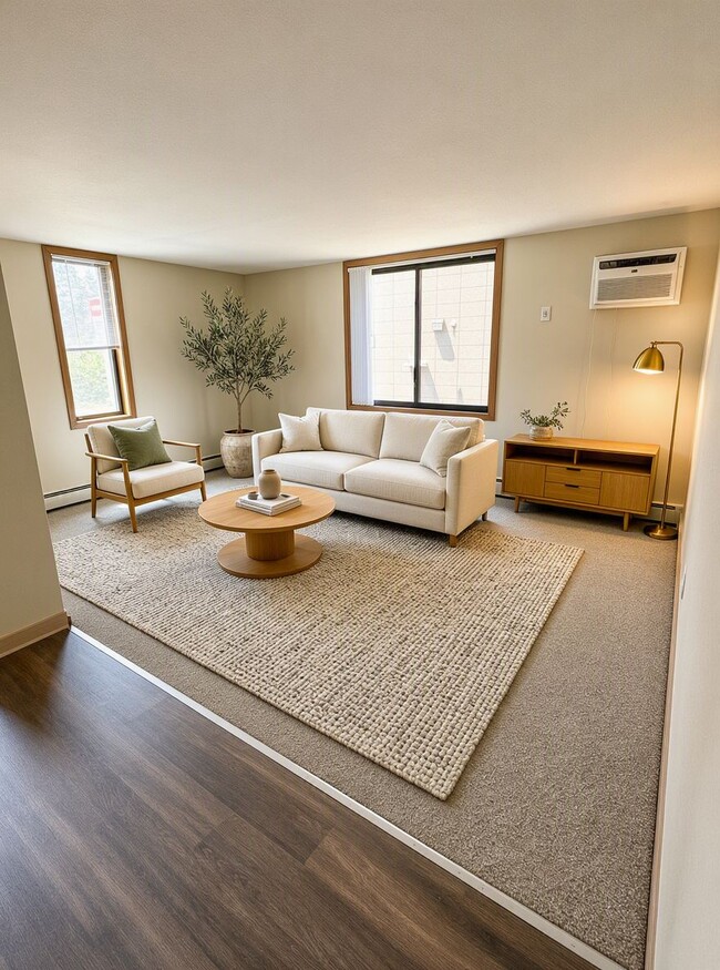 1 BED LIVING ROOM - Groveland Terrace