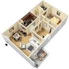 1BR/1BA