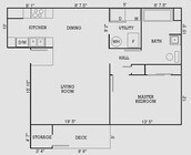 1BR/1BA