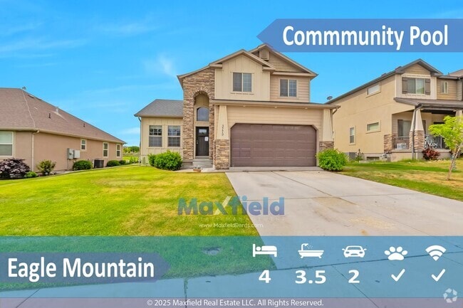 Building Photo - Eagle Mountain 4+ Bed 4 Bath 2600 Sq Ft 2 ... Rental