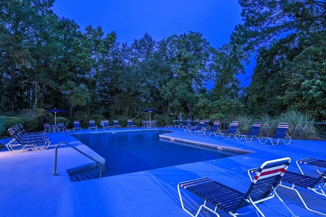 Sedgefield Pool in the evening