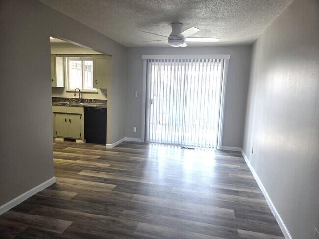 Dining area - 7002 1/2 Maclaren Way Unit West Valley Duplex
