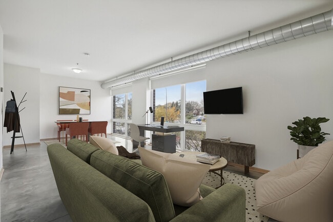 Gopher Floorplan Living Room - Solhaus Apartments & Tower