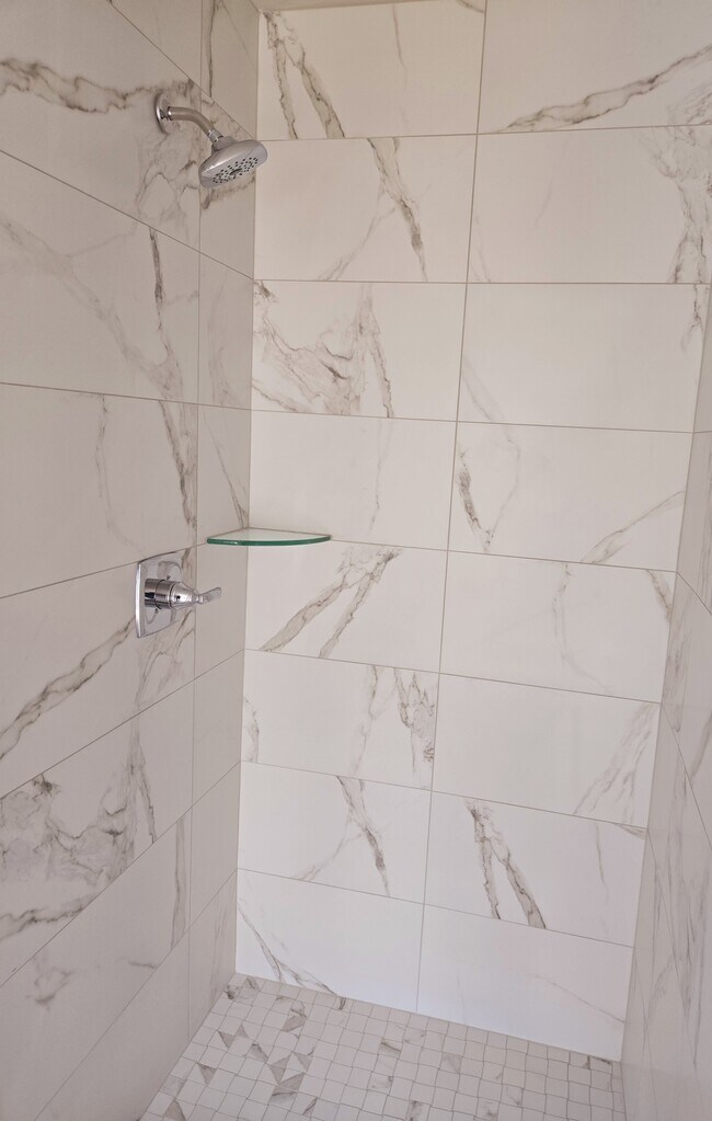 Spacious and Well-Appointed Shower