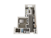 A7 Floor Plan - 3D