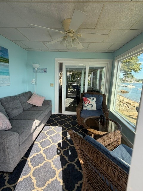 Sunroom w/ screen porch in background