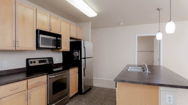 Kitchen with Stainless Steel Appliances