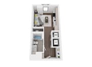 ST3-WHU floor plan Grove Central Residences