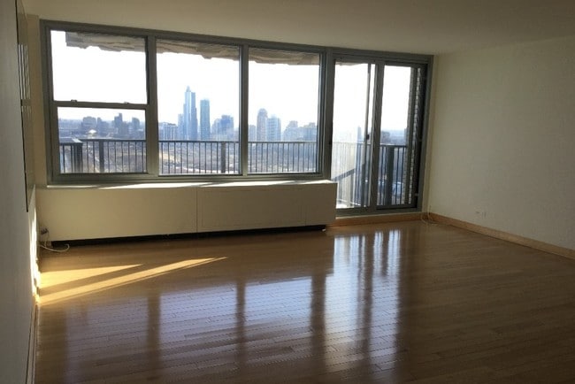 City View from Large Living Room - 400 E Randolph St Unit Apartment # 3905