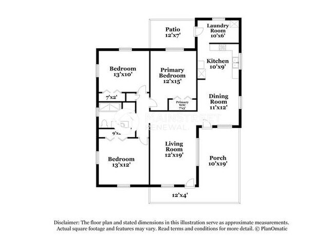 3 Bedroom Pet-Friendly Home in TAMPA, FL with Main Street Renewal