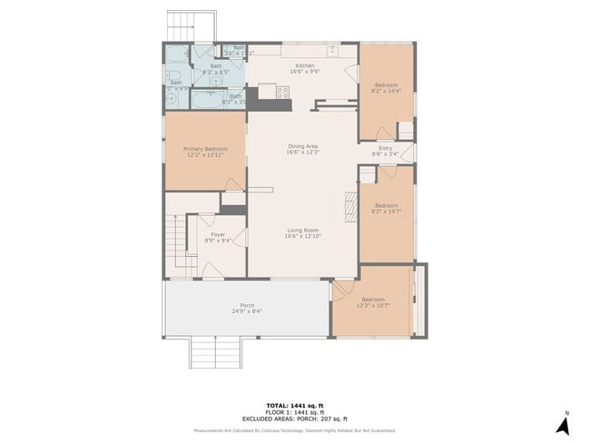 Photo - 4 Bedroom Ground Floor Apartment in Westside Neighborhood Unit 455 W 12th Ave. #101