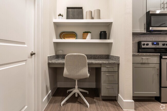 Built-In Desk
