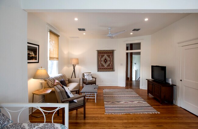 Living room - 403 Gillespie St Unit Emma Suite