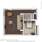 Phillips Luxury Apartments 1B1Ba 703