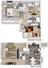 Hamton Townhome 3D