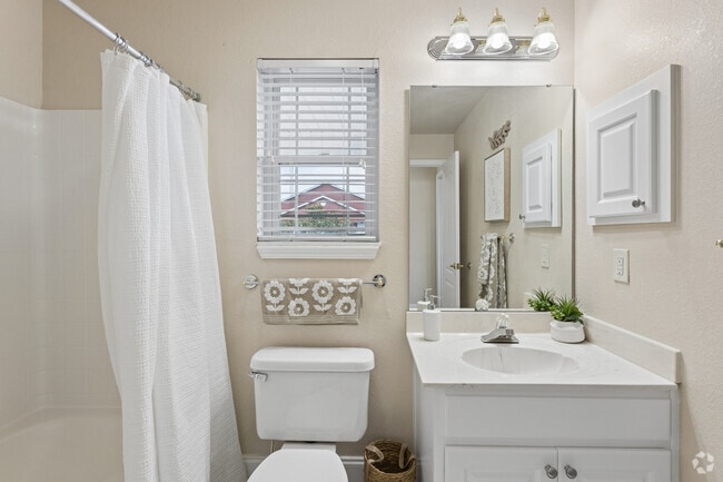 2BR, 2BA - 1,350SF - Second Bathroom