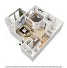 One Bedroom 603 SqFt