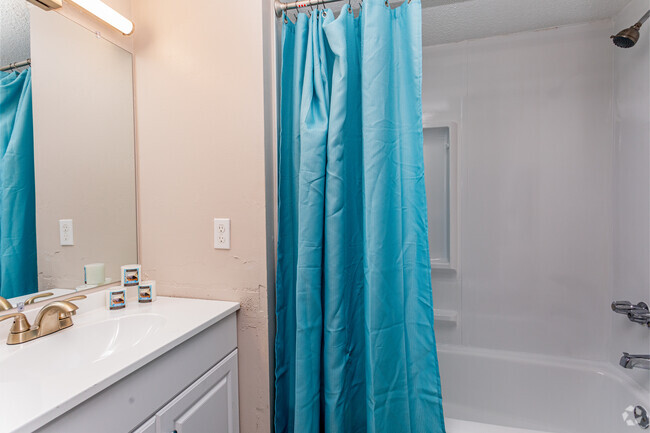 2BR 1 BA 1000 SQFT - Bathroom - The Enclave at 3726 Rental