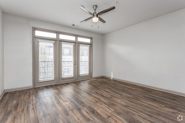 2BR, 2BA - 1,292SF - Living Room - Farrington Midtown