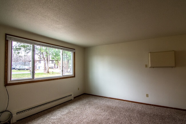 living room from front door