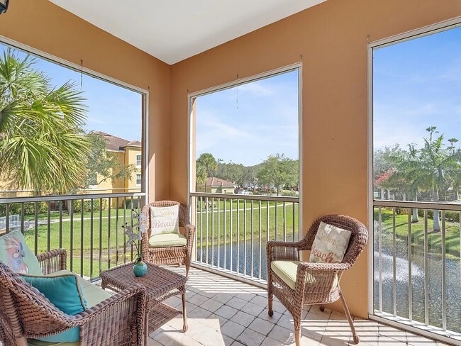 Patio View of Lake - 5020 Fairways Cir Unit j206