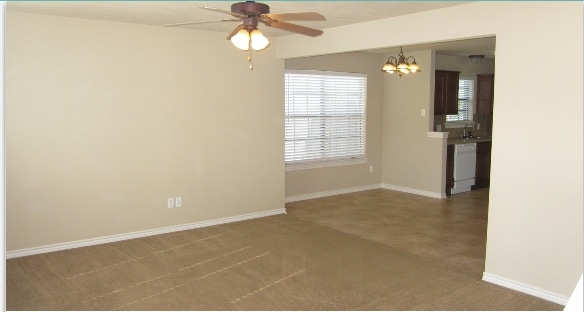 Living Area - Teal Duplexes