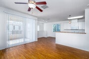 2BR, 2BA – 1,055SF - Living Room/Dining Room