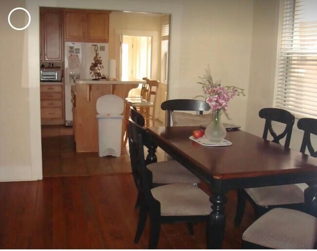 Dining and kitchen - 832 Hollins St Apartments Unit 2A 3A