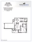 Trellis 1 bed 1 bath 921 sq. ft.-1st floor