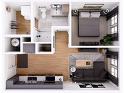 The Sage - 1B Overhead View