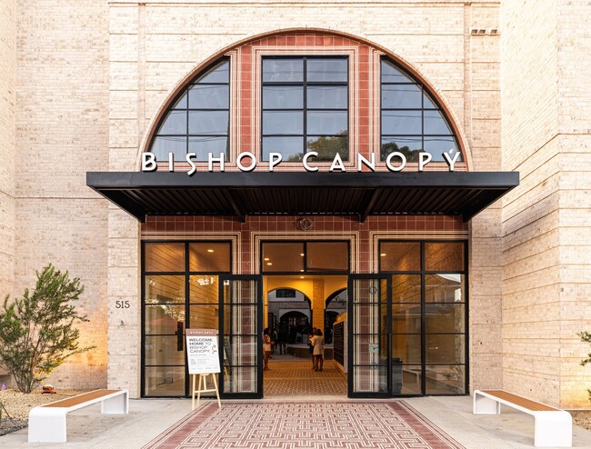Bishop Canopy Front