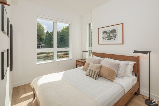 1BR, 1BA - 551SF - Bedroom - 19 on the Greenway