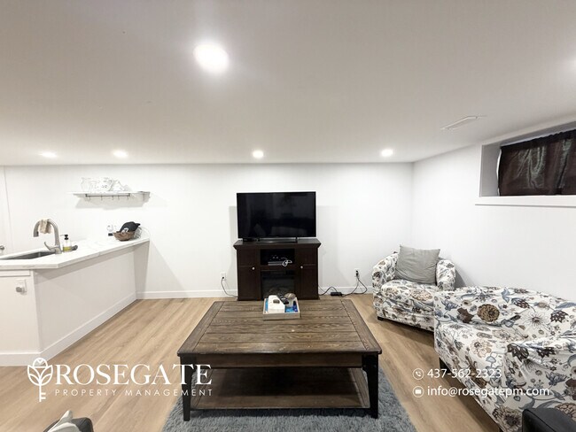 Photo - 2-Bedroom Basement Apartment with In-Unit Laundry – Water & Gas Included – Kitchener Unit 2