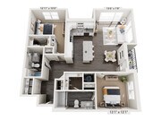B2b floor plan Camellia at One Nexton