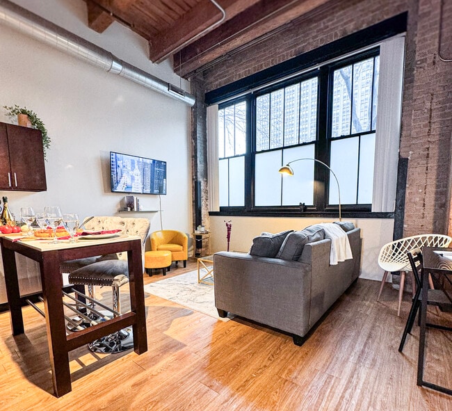 1 Bed Living Room