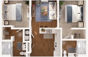 2 Bedroom Apartment