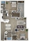 Two Bedroom Floor Plan