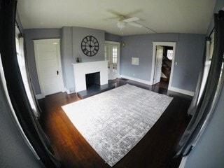 Living Room - 315 S Franklin St Apartments Unit 1