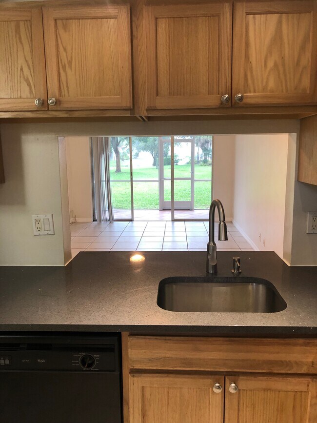 View from kitchen - 9480 Poinciana Pl Unit 103