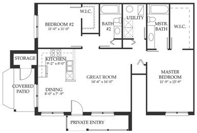 Emery Oak-2Br/2Ba Rental Home-First Floor - Emery Oak-2Br/2Ba Rental Home-First Floor