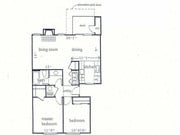 2BR/1BA