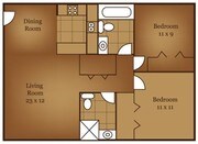 2BR/2BA