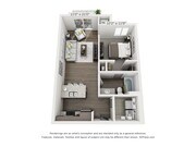 1E - Studio, 1 Bath