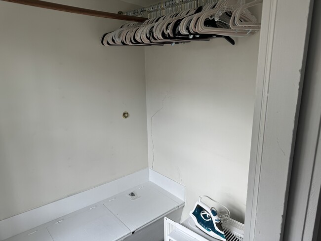 Closet - 67 Warren St Unit Carriage House Furnished Apartment